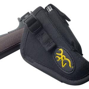 Browning 12903012 Ballistic OWB Black Nylon Belt Loop Fits Browning 1911 Right Hand