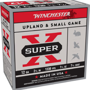 Winchester Ammo X127 Super X Game Load High Brass 12Gauge 2.75" 1 1/4oz 7.5Shot 25 Per Box/10 Case