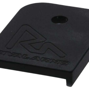 Rival Arms RA70G001A Mag Baseplate  9mm Luger/40 S&W/357 Sig, Compatible w/Glock (except 36/42/43/48), Black Aluminum