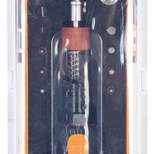 Lyman 7031300  Torque Wrench Black/Orange Steel Rubber Handle