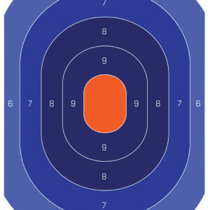 Birchwood Casey 35763 Dirty Bird  Silhouette Tagboard Target 16.50" x 24" 3 Per Pkg