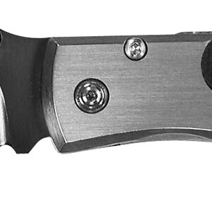 Camillus 18671 Pristine 3" Folding Drop Point Plain Black VG-10 Carbonitride Titanium Blade, Black/Silver G10/SS Handle
