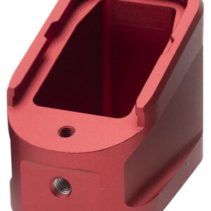 Strike Industries EMPALG17RED Extended Mag Plate Fits Glock G17 Fits Glock G22 Red 6061 T-6 Aluminum