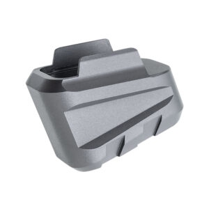 Tyrant CNC TDP320MAGEXGREY  Magazine Extension Fits Sig P320 5rd Grey Aluminum