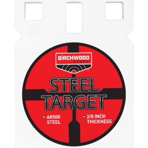 Birchwood Casey BC-SQR4-38 Centerfire Target 3/8" AR500 Steel 4" Square Gong