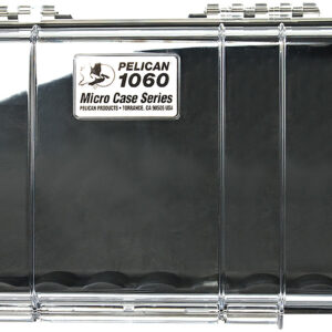Pelican 1060025100 Micro Case  Black/Clear Polycarbonate 9.88" Long