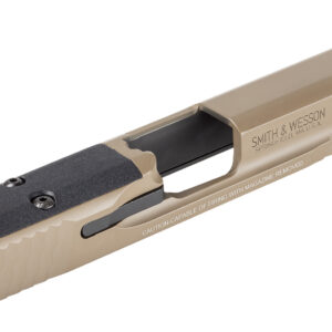 Smith & Wesson 14478 Slide Assembly  Fits S&W Shield 9mm Flat Dark Earth Optic Ready/Serrated Slide