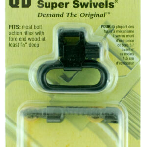 Uncle Mike's 13112 Super Swivel  Quick Detach 115 RGS Tri-Lock Blued 1" Loop for Most Rifles w/Wood Forend