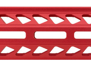 Strike STRIKERAIL Strike Rail  AR-15 Red Aluminum 17" M-LOK