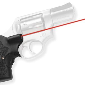 Crimson Trace 011880 Lasergrips  Fits Ruger SP101, Red Laser 633nM Wavelength 5mW Output, Black Polymer