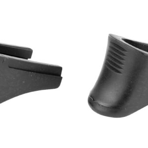 Pearce Grip PGLCP Grip Extension  made of Polymer with Black Finish & 1/2" Gripping Surface for 380 ACP Ruger LCP & LCP II 2 Per Pack