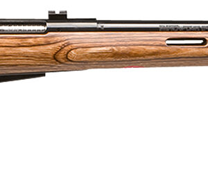 Savage Arms 19142 25 Lightweight Varminter-T Full Size 222 Rem 4+1 24" Matte Black Heavy Barrel, Matte Black Carbon Steel Receiver Drilled & Tapped, Satin Brown Thumbhole Laminate Stock, Right Hand