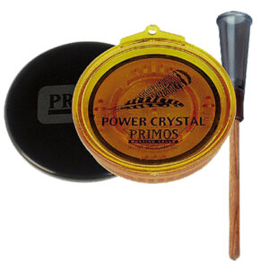 Primos 217 Power Crystal Turkey Friction Call Turkey Hen Sounds Attracts Turkeys Multi Color Crystal/Wood