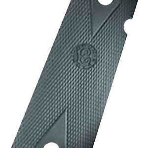 Hogue 45010 OverMolded Grip Panels Black Rubber for 1911 Government