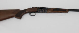 Citadel CITSBS4108HT Boss Coach Side By Side .410 Gauge 18.5" 2 Rounds Walnut/Blued/Heat Tempered