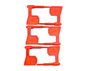 LBE RIFLE CHAMBER SFTY FLAG 6PK ORG