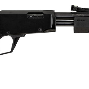 Rossi  Gallery  Pump 22 WMR 12+1 20", Black, Polished Steel Barrel/Rec, Synthetic Stock, Fiber Optic Sights